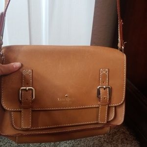 Kate Spade Crossbody Brown Leather Purse